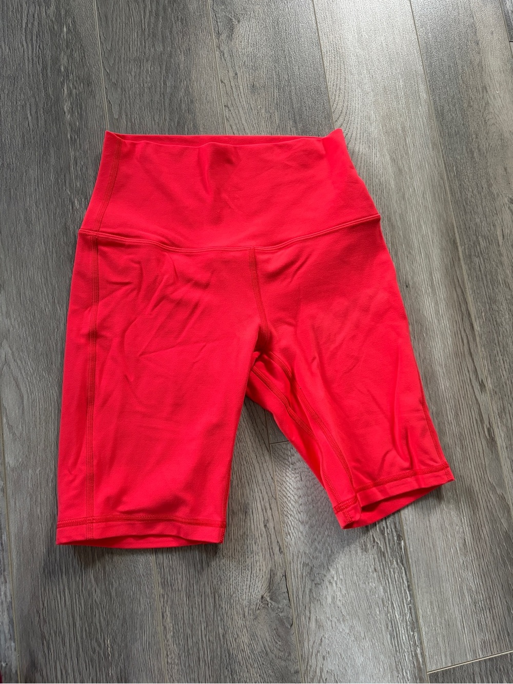 lululemon athletica High-Rise Red Bike Shorts